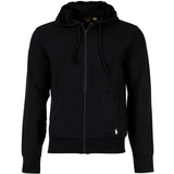 POLO RALPH LAUREN Herren Hoodie - L/S HOODIE-SLEEP-TOP, Kapuzenjacke, Zipper, uni Schwarz XL