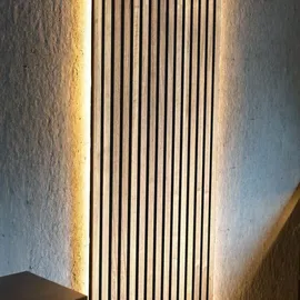 Home Deluxe Akustikpaneel SONIC 80 x 40 cm Light Oak 12 St.