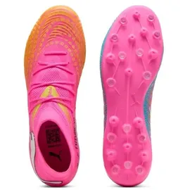 Puma Future 9 Match MG Herren Poison Pink/Sun Stream/Bright Aqua 42