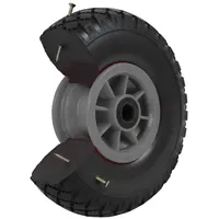 Trutzholm Sackkarrenrad 260x85 mm Grau