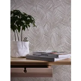 A.S. Création Vliestapete Attractive 2 Floral weiß B/L: ca. 53x1005 cm, - weiß