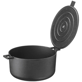 Skeppshult Gusseisen Bräter Noir 25 cm, Pfanne + Kochtopf, Schwarz