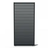 pergoline Seitenwandpaneel 1 Stück 1,24 x 2,34 x 0,07 m Anthrazit