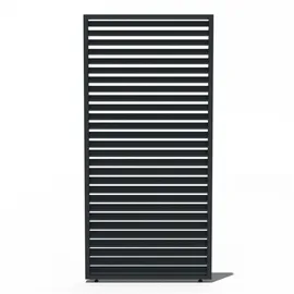 pergoline Seitenwandpaneel 1 Stück 1,24 x 2,34 x 0,07 m Anthrazit