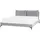 Beliani Polsterbett 180 x 200 cm Grau