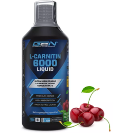 German Elite Nutrition L-Carnitine 6000 Liquid - Cherry Madness, 1000 ml