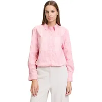 Betty Barclay Hemdbluse mit Kragen in Rosé/White | Gr.: