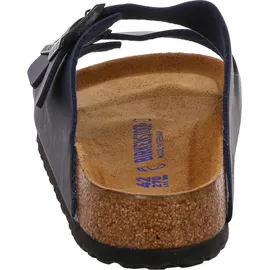 Birkenstock Arizona Weichbettung Birko-Flor schmal blau 40