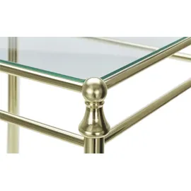 Haku-Möbel Beistelltisch - gold ¦ Maße cm B: 52 H: 53 T: 42.0