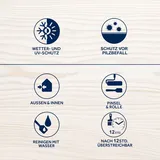 Bondex Wetterschutzfarbe Achatgrau 3 l