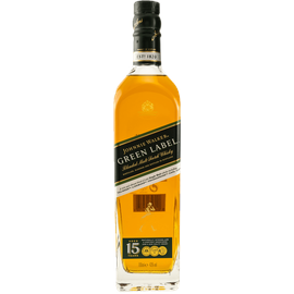 Johnnie Walker 15 Years Old Green Label Blended Scotch 43% vol 0,7 l Geschenkbox