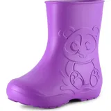 Ladeheid Eva federleichte Regenschuhe für Jungen Mädchen LA-CA-10 (Lilla, 32/33 EU) - 32/33