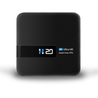 H20 Android 10 0 TV Box, Smart TV Box RK3229 USB 2 0 Ultra HD 4K HDR Android TV Box, Unterstützt Bildschirmspiegelung, 8GB RAM 128GB ROM Set Top TV Box