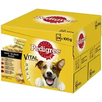 PEDIGREE Vital Protection Hundenassfutter 2 x 24 x 100 g