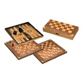 Philos Schach Backgammon Dame Set Feld 43 mm