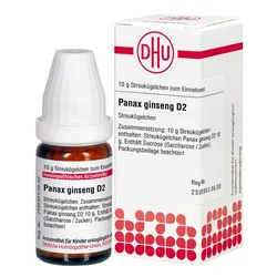 Panax Ginseng D2 Globuli