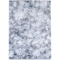 Carpet City Hochflor-Teppich, Grau, Textil, Uni, Rechteckig, 120x170 cm,