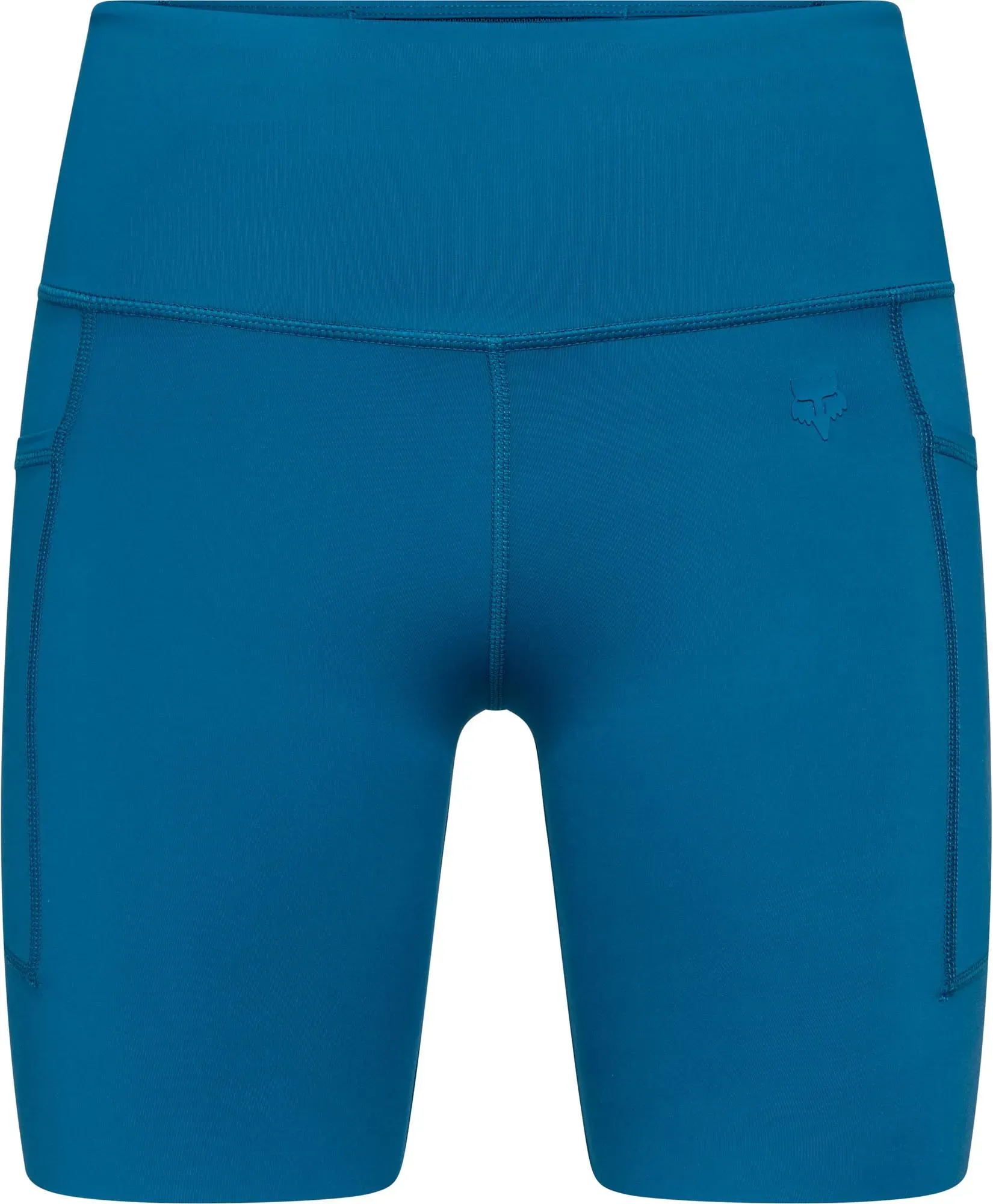FOX Motive kurze Damen Leggings, blau, Größe L