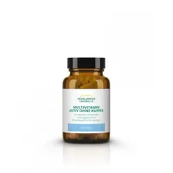 Heidelberger Chlorella Multivitamin aktiv ohne Kupfer Kapseln vegetarisch (60St)