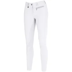 Pikeur  Vally GR Grip Ganzbesatz Reithose Damen - white - white,Große Bekleidung Pikeur