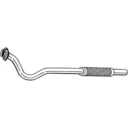 Bosal Abgasrohr [Hersteller-Nr. 840-161] für Mercedes-Benz