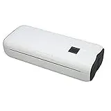 Tonysa Thermodrucker, 216mm, A4 Papier, Wireless BT Thermodrucker, Eingebauter Papierkorb, USB Drucker, 2600 mAh, kompatibel mit Telefon, Computer, Tablets, für Mobile Office