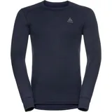 Odlo Herren, Funktionsshirt, Active Warm ECO dark sapphire, L