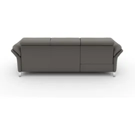 sit&more Ecksofa SIT & MORE "Vincenzo L-Form", grau (hellgrau), B:252cm H:84cm T:165cm, Sofas, Ecksofa, inklusive Kopfteilverstellung, wahlweise mit Bettfunktion, Bettkasten