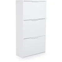  Schuhkipper FLOW (BHT 65x120x25 cm) - weiß - BHT