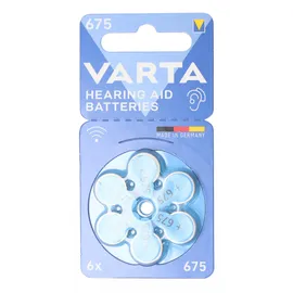 Varta Hörgerätebatterie 675 640 mAh 6 St.