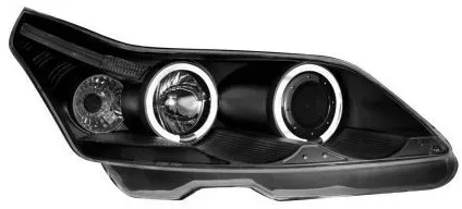 Kristall-Scheinwerfer ANGEL EYES CITROËN C4 (2004+) - schwarz