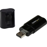 Startech USB to Stereo Audio Adapter schwarz (ICUSBAUDIOB)