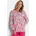 Kurzarmbluse Druckbluse mit floralem Design Bunt 25