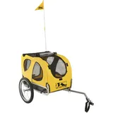 M-Wave Stalwart Pet Hundeanhänger gelb/schwarz
