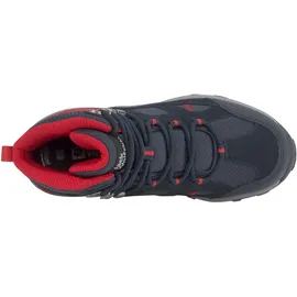 Jack Wolfskin TRAIL HIKER TEXAPORE MID K Wanderschuh wasserdicht, Trekkingschuh blau 33 EU
