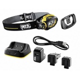 Petzl Pixa 3R schwarz/gelb