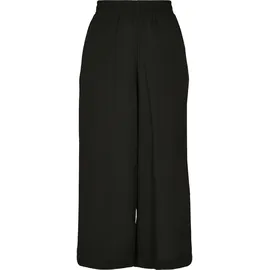 URBAN CLASSICS Wide Viscose Culotte Hosen Black S