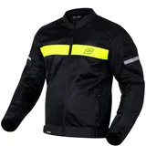 OZONE MOTO Dart Motorradjacke Herren | Textil | Ellbogen und Schulterprotektoren | Reflektierende Elemente | Mesh-Einsätze | 4 Taschen