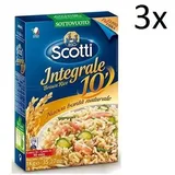 3x Riso scotti Integrale superfeiner Reis Vollkorn 1 Kg Italienisch Parboiled