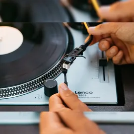 Lenco L-3809ME silber