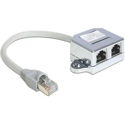 Delock 65441, 0,15 m, RJ-45, 2 x RJ-45