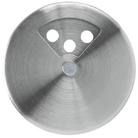 ideoon home Edler Gewürzstreuer 9 cm Silber unbefüllt