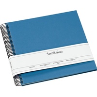 Semikolon 364026 Fotoalbum, Blau, 20 Blätter Spiralbindung