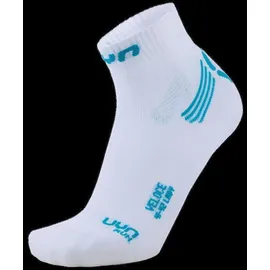 Uyn Veloce Runningsocken Damen 2 Weiß/Türkis 35-36