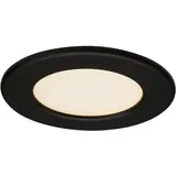Briloner Einbauleuchte 3er Set Schwarz-matt