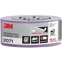 3M 2071 Malerband violett 48,0 mm x 50,0 m 1 Rolle