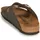 Birkenstock Arizona Naturleder schmal dunkelbraun 42