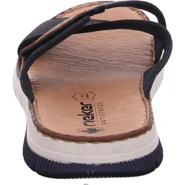 Rieker Pantoletten 25283, Männer Slipper,Backless,Mules,Gartenschuhe,Sommerschuhe,sommerclogs,Sandalen,Freizeitschuhe,blau (14),41 EU / 7.5 UK