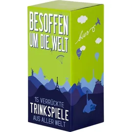 Gesellschaftsspielset mit 15 alkoholischen Spielen aus aller Welt für Erwachsene