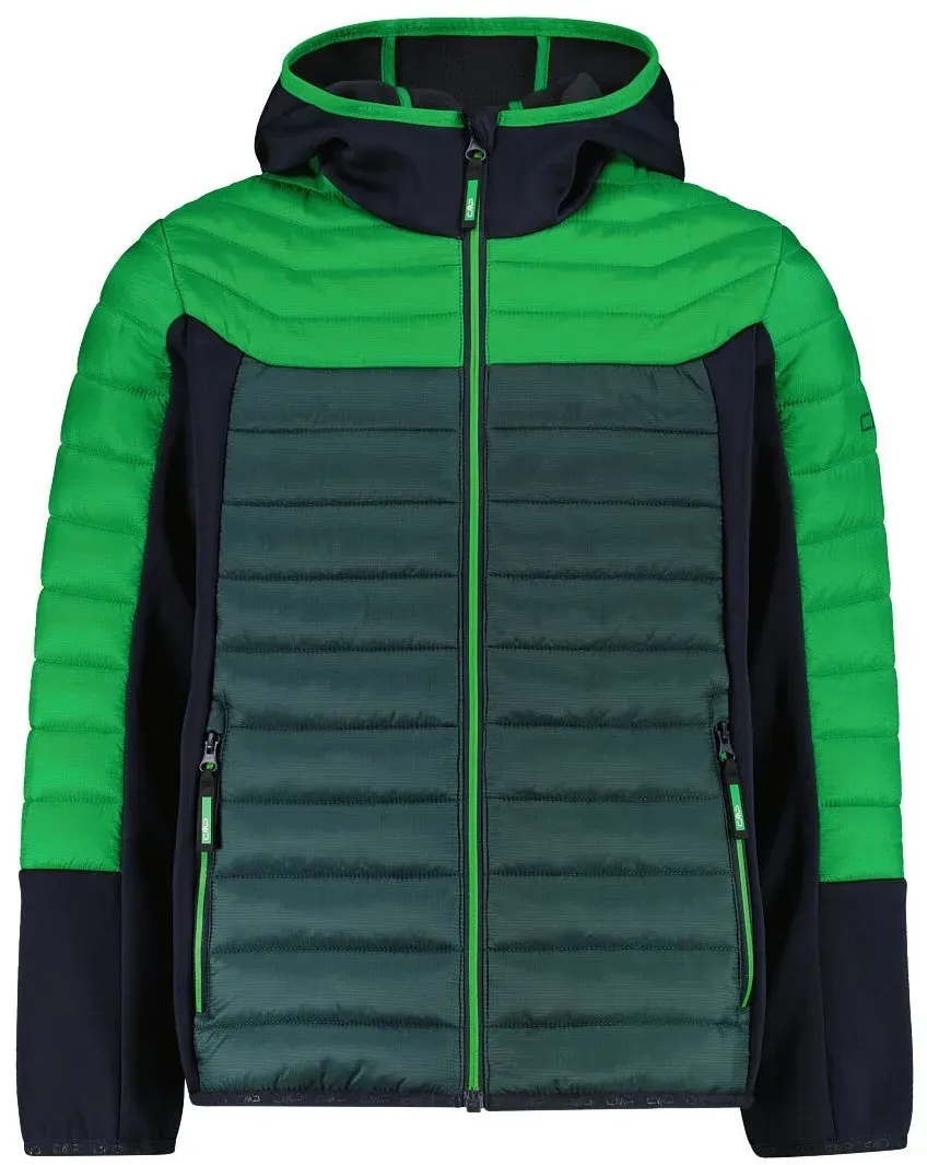 CMP KID Jacket Hybrid FIX Hood alpine (E958) 176